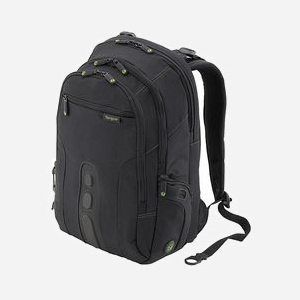 Targus EcoSpruce TBB013EU Sac à Dos 15.6" Polyester Noir 330x480x180mm, Compartiment 375x39x260mm, Tissu Recyclé, Résistant à l'Eau - Miniature 3
