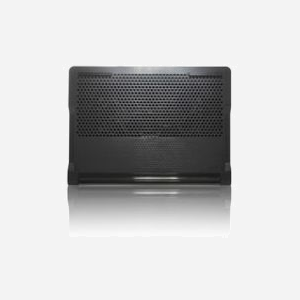 Targus AWE81EU : Support ventilé pour ordinateur portable avec hub USB 2.0 4 ports, Dimensions 355x260x25mm, compatible jusqu'à 15", Noir, 900g