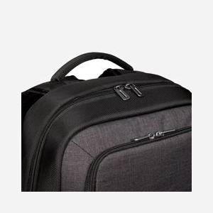Sac à dos Targus City Smart TSB911EU pour ordinateur portable 12.5"-15.6" (31.8-39.6cm) Noir/Gris, Polyuréthane, Compartiment 305x15x470mm, 750g - Miniature 5