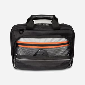 Targus TBT913EU Malette City Smart 12-14" Noir/Gris Polyuréthane, Compartiment 349x25x249mm, Poche Avant, Sangle d'Épaule Amovible, 370x360x64mm, 610g - Miniature 2