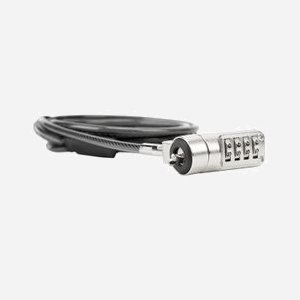 Targus ASP66GLX-S Câble Antivol à Combinaison pour Ordinateur Portable, Acier Galvanisé Noir, Longueur 165 m, Dimensions 2032 x 23 x 28 mm - Miniature 4