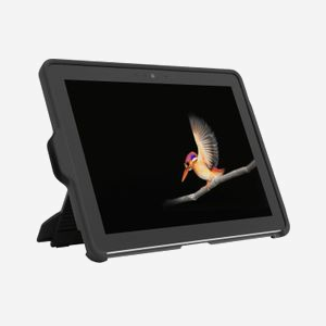 Targus THZ779GL Étui Folio Noir pour Microsoft Surface Go, Polycarbonate/TPU, Résistance aux Chocs (MIL-STD-810G), Fonction Support, 180x260x15mm, 350g - Miniature 1