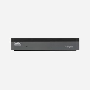 Targus DOCK570EUZ Station d'accueil USB-C 4K Quadruple Affichage: 4x HDMI 2.0 & 4x DisplayPort, Ethernet, Windows/macOS, Noir, 85x260x179mm - Miniature 3