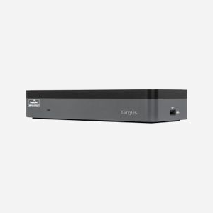 Targus DOCK570EUZ Station d'accueil USB-C 4K Quadruple Affichage: 4x HDMI 2.0 & 4x DisplayPort, Ethernet, Windows/macOS, Noir, 85x260x179mm - Miniature 4