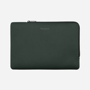 Targus TBS65105GL Housse MultiFit 14" (35.6cm) Vert Néoprène, Protection Anti-poussière/Rayures, 325x227x20mm, 110g, Fabriquée en Plastique Recyclé - Miniature 1