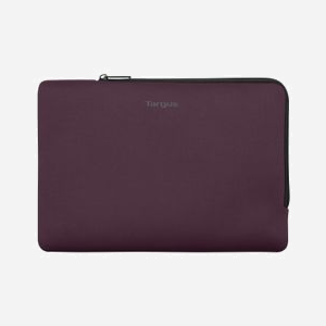 Housse Targus MultiFit TBS65107GL 14" (35.6cm) Néoprène Couleur de la Figue, Protection Poussière/Rayures, Fabriqué en Plastique Recyclé, 325x227x20mm, 110g