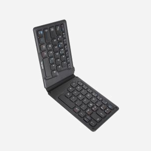 Targus AKF003FR Clavier Bluetooth 5.1 AZERTY Français Mini Noir, Autonomie 36h, Recharge Micro-USB, Compatible Windows, macOS, Android, iOS - Miniature 5