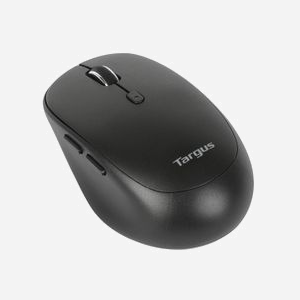 Targus AMB582GL Souris Optique 2400 DPI Sans Fil RF + Bluetooth 5.0, Droitier Noir, 1 Bouton Roue, Pile AA, 63.5x105x38.6mm, 59g - Miniature 4