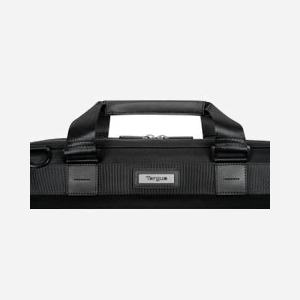 Targus TBT932GL Malette Topload Mobile Elite 16" Noir Nylon/PU, Poche Avant, Verrouillable, Sangle Épaule, Résistant à l'Eau, 460x115x325mm - Miniature 4