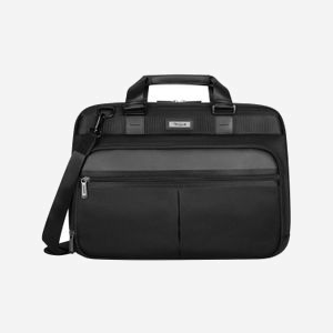 Targus TBT932GL Malette Topload Mobile Elite 16" Noir Nylon/PU, Poche Avant, Verrouillable, Sangle Épaule, Résistant à l'Eau, 460x115x325mm - Miniature 5