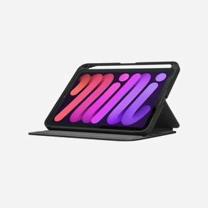 Targus THZ912GL Click-In Folio Noir pour iPad Mini (6th Gen.) 8.3" - Étui de Protection, Résistant aux Chocs et Rayures, Boucle Stylo, 230g - Miniature 2