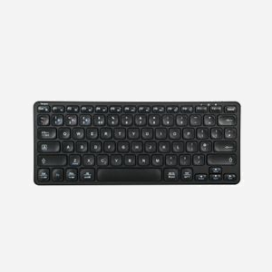 Targus AKB862UK Clavier Bluetooth Mini QWERTY UK Noir - Membrane, Bluetooth 5.1, 299x120x27mm, Alimentation Piles AAA, Usage Maison - Miniature 2