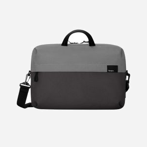 Targus TBS574GL Sacoche 14" Noir/Gris Slip Case RPET 500 35.6cm Compatible Universel - Dimensions 500x50x395mm, Bandoulière et Poignée - Miniature 4