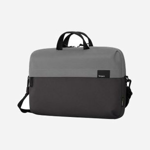 Targus TBS574GL Sacoche 14" Noir/Gris Slip Case RPET 500 35.6cm Compatible Universel - Dimensions 500x50x395mm, Bandoulière et Poignée - Miniature 5