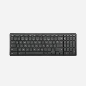 Targus AKB872DE : Clavier Bluetooth 5.2 QWERTZ Allemand Noir, compatible ChromeOS, Pavé Numérique, Antimicrobien, 430x140x27mm, 540g - Miniature 2