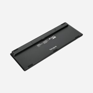 Targus AKB872DE : Clavier Bluetooth 5.2 QWERTZ Allemand Noir, compatible ChromeOS, Pavé Numérique, Antimicrobien, 430x140x27mm, 540g - Miniature 4