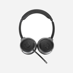 Targus AEH104GL Casque Arceau Binaural Noir, Bluetooth 5.0, USB Type-C, Microphone Omnidirectionnel, Autonomie 16h, 160g, Compatible Windows/macOS