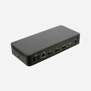 Targus DOCK460EUZ Station d'accueil USB4 filaire 100W - USB 3.2 Gen 1/2, HDMI 2.1, DisplayPort 1.4, Ethernet 2.5Gbps, 8K Ultra HD - Compatible Windows/macOS/Linux/ChromeOS/iPadOS - Miniature 1
