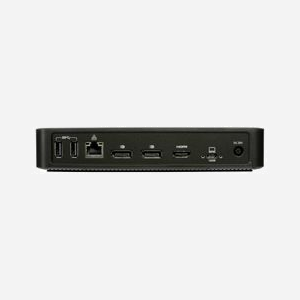 Targus DOCK460EUZ Station d'accueil USB4 filaire 100W - USB 3.2 Gen 1/2, HDMI 2.1, DisplayPort 1.4, Ethernet 2.5Gbps, 8K Ultra HD - Compatible Windows/macOS/Linux/ChromeOS/iPadOS - Miniature 2