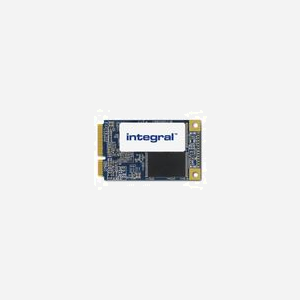Integral SSD mSATA MO-300 128Go SATA III TLC, Lecture 480Mo/s, Écriture 400Mo/s, Contrôleur SMI SM2258XT, TBW 50, 29.9x50.8x3.45mm