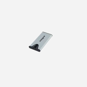 Integral SlimXpress Pro 1 To SSD Externe USB Type-C USB 3.2 Gen 2x2 & Thunderbolt 3 - Lecture/Écriture 2000 Mo/s - Argent - Miniature 1