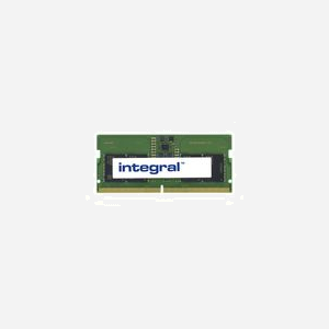 Integral 8GB DDR5 4800MHz SO-DIMM PC5-38400 CL40 1.1V Non-ECC Unbuffered Module RAM pour Ordinateur Portable (1x8GB) 262-pin 1GX16 - Miniature 1
