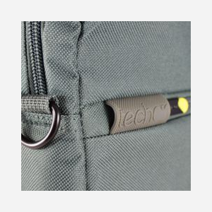 Techair TANZ0116V3 Sac Toploader Gris 29.5cm (11.6") Polyester 600D, Compartiment Mousse, Poche Frontale, Sangle Épaule, 330x225x50mm, 320g - Miniature 3
