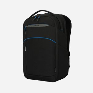 Targus TBB643GL Sac à Dos 16" Noir (40.6cm), Polyester Recyclé 69%, 22L, Compartiment 386x260x29.3mm, Sangle Chariot, GRS/OBP - Miniature 2