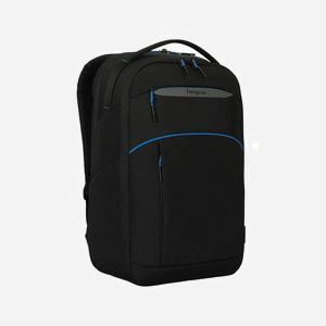 Targus TBB643GL Sac à Dos 16" Noir (40.6cm), Polyester Recyclé 69%, 22L, Compartiment 386x260x29.3mm, Sangle Chariot, GRS/OBP - Miniature 3