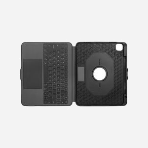 Targus THZ989UK : Clavier QWERTY Anglais UK Bluetooth 5.0 avec Trackpad et Rétroéclairage pour iPad Pro 13" (M4), Noir, Coque TPU résistante, Autonomie 120j - Miniature 5
