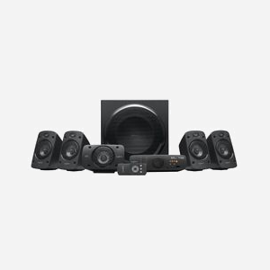 Logitech Z906 Système de haut-parleurs surround 5.1 500W RMS, Certification THX, Décodeur Dolby Digital/DTS, Entrées Optique/Coaxiale/RCA/3.5mm - Miniature 3
