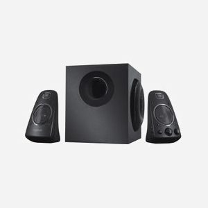 Logitech Z623 Système d'enceintes 2.1 200W RMS Noir, Certification THX, Entrées RCA/3.5mm, Subwoofer 130W RMS, Satellites 35W RMS, Prise casque 3.5mm - Miniature 3