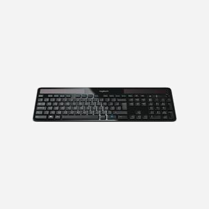Clavier Logitech K750 AZERTY Français Sans Fil 2.4GHz - 104 Touches, Portée 10m, Batterie Li-Ion 65mAh, Compatible Windows 10/11, Noir - Miniature 2