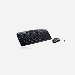 Logitech Wireless Combo MK330 - Clavier QWERTY US International & Souris Optique USB 2.4 GHz - Portée 10m, Autonomie 24/12 mois - Miniature 2