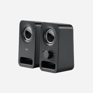 Logitech 980-000816 Enceintes PC 2.0 Noir, 3W RMS, Haut-Parleurs 5.08cm, Connectique Filaire 3.5mm, Alimentation Secteur, Bande Passante 2 Voies - Miniature 3