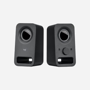 Logitech 980-000816 Enceintes PC 2.0 Noir, 3W RMS, Haut-Parleurs 5.08cm, Connectique Filaire 3.5mm, Alimentation Secteur, Bande Passante 2 Voies - Miniature 4