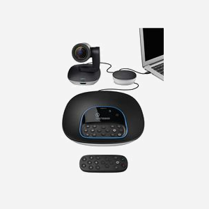 Logitech Group - Système Vidéoconférence Full HD 1080p 30fps, Zoom 10x, FOV 90°, Micro Omnidirectionnel 6m, Compatible Windows/macOS/ChromeOS - Miniature 4
