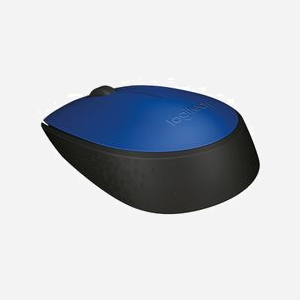 Logitech M170 Souris sans fil 2.4 GHz, 1000 DPI, optique, ambidextre, 2 boutons, molette, portée 10m, Windows/macOS/Linux/ChromeOS, bleu - Miniature 2