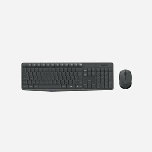 Logitech MK235 Ensemble Clavier QWERTY US International et Souris sans fil 2.4GHz, 1000 DPI, portée 10m, AES 128-bit, compatible Windows/ChromeOS - Miniature 3