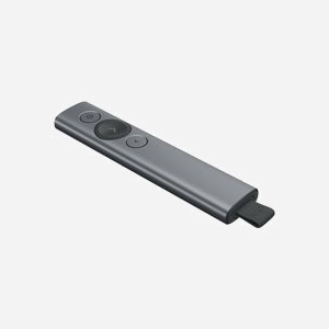 Logitech 910-005166 Télécommande Bluetooth/RF Gris, USB, LiPo 85mAh, Portée 30m, Windows/macOS, Aluminium/Plastique, Mini Récepteur USB - Miniature 4