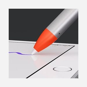 Logitech 914-000034 Stylet pour Apple iPad Air (4th gen) Bluetooth Orange/Blanc Batterie 80mAh Autonomie 7.5h 20g 12x8x163mm - Miniature 3