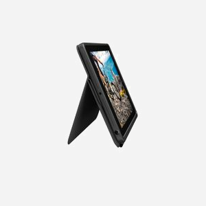 Logitech Rugged Folio AZERTY Français pour iPad 7/8ème génération, Smart Connector, Protection Militaire, Angles 20-60°, Porte-Stylet, Graphite - Miniature 4