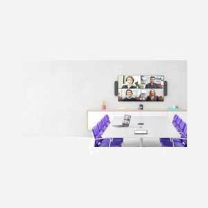 Logitech Swytch - Liaison USB A/C pour visioconférence 4K, compatible Windows 10/macOS X 10.15, pour salles Microsoft Teams/Zoom Rooms - Miniature 5