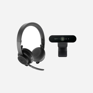 Logitech Zone Wireless UC - Système de Vidéo 4K Ultra HD, Bluetooth, Zoom 5x, Micro Omnidirectionnel, Champ de Vision 90°, Compatible Windows/macOS/ChromeOS - Miniature 4