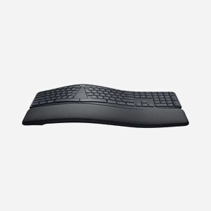 Logitech ERGO K860 Graphite - Clavier Ergonomique Sans Fil RF/Bluetooth - Contacteurs Semi-Mécaniques - Layout Français - Repose-Poignets - Compatible Windows/macOS/Linux - Miniature 1
