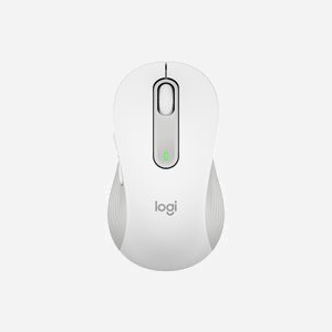 Logitech Signature M650 L - Souris Optique 4000 DPI RF sans fil + Bluetooth - 5 Boutons - Scroll Vertical - Autonomie 24 mois - Blanc - Compatible Windows, macOS, Linux, Android, iPadOS - Miniature 3