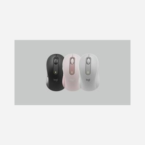 Logitech Signature M650 L - Souris Optique 4000 DPI RF sans fil + Bluetooth - 5 Boutons - Scroll Vertical - Autonomie 24 mois - Blanc - Compatible Windows, macOS, Linux, Android, iPadOS - Miniature 4