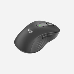 Logitech Signature M650 L Graphite - Souris Optique Gaucher 4000 DPI, RF sans fil + Bluetooth, 5 Boutons Programmables, Pile AA, Compatibilité Windows/macOS/Linux/Android/iPadOS/ChromeOS - Miniature 3