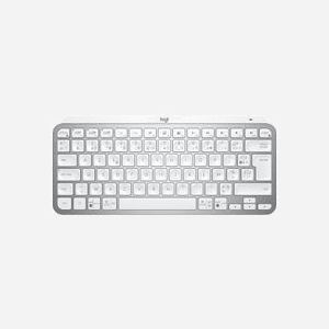 Logitech MX Keys Mini - Clavier AZERTY Sans Fil RF + Bluetooth, Rétroéclairage LED, Batterie 1130 mAh, Compatible Windows/macOS/Linux/Android/ChromeOS