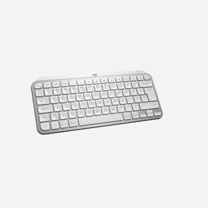 Logitech MX Keys Mini – Clavier Mini Sans Fil RF + Bluetooth QWERTY LED Rétroéclairé Gris – Batterie LiPo 1130mAh Rechargeable – Compatible Windows/macOS/Linux/Android/ChromeOS - Miniature 2